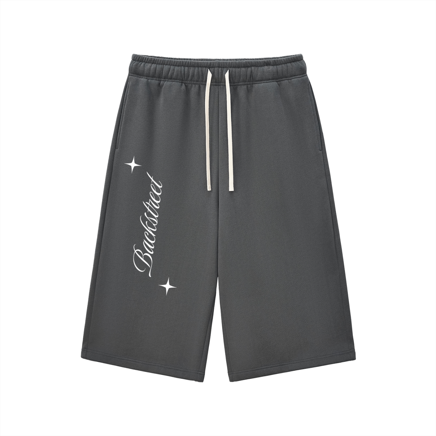 BackStreet Classic- Relaxed Drawstring Three-quarter Sweatpants