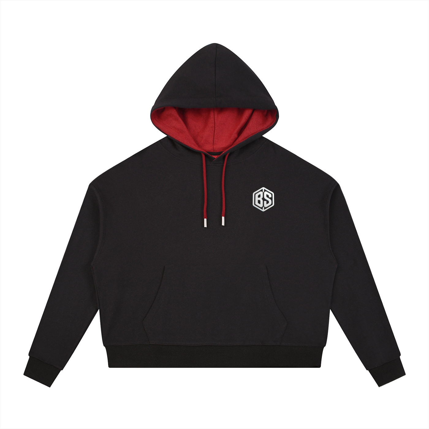 ACE OF SPADES- Contrast Drawstring Hoodie